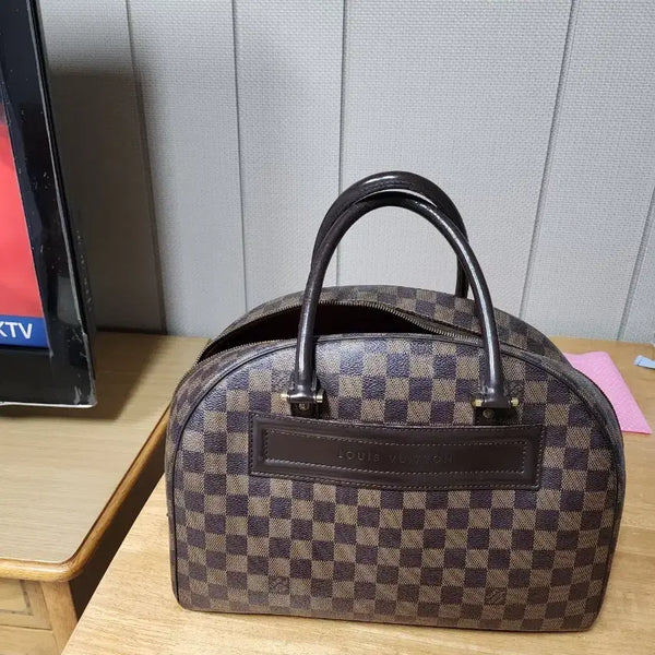[BUNJANG] Louis Vuitton Damier Canvas Speedy 30 Tote Bag / 루이비통  다미에 캔버스30