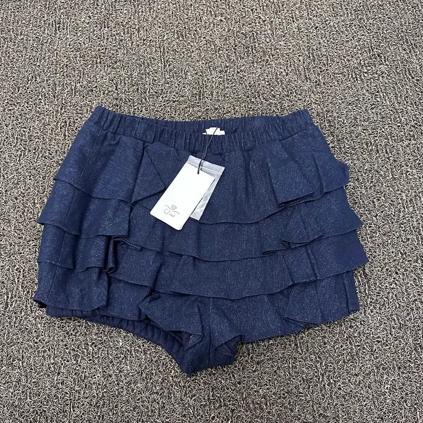 [BUNJANG] O2nd Ozsecund Women's Navy Mini Skirt Size 55 / [새상품] O2nd 오즈세컨 여성 미니스커트 치마 네이비 55사이즈