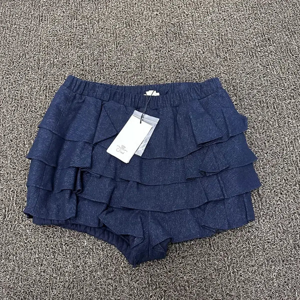 [BUNJANG] O2nd Ozsecund Women's Navy Mini Skirt Size 55 / [새상품] O2nd 오즈세컨 여성 미니스커트 치마 네이비 55사이즈