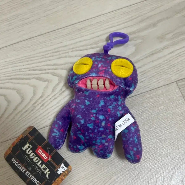 [BUNJANG] Fuggler Purple Doll Keychain / 퍼글러 키링 보라색 인형 키링