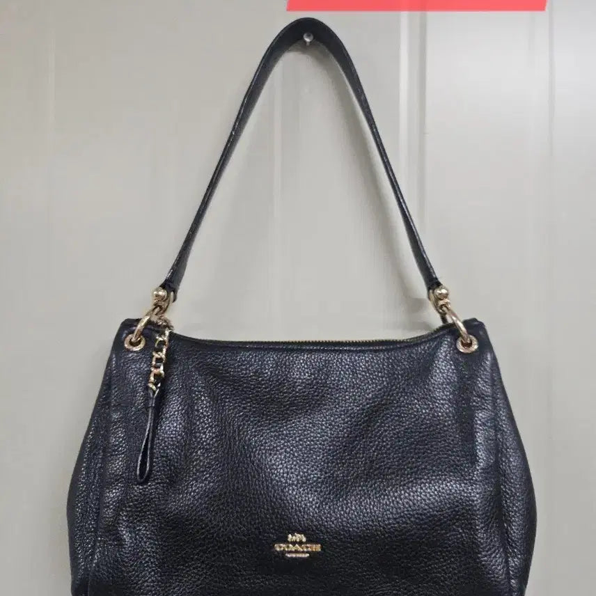 [BUNJANG] COACH Mia Shoulder Bag Black Two-way Bag / 코치 미아 숄더백 블랙 투웨이백