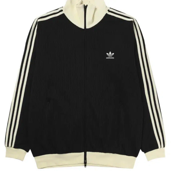 [BUNJANG] Adidas Waffle Beckenbauer Track Top Black S / 아디다스 와플 베켄하우어 트랙탑 블랙S