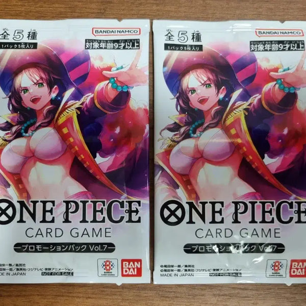 [BUNJANG] One Piece Card Game Promotion Pack Vol.7 (2 Packs) / 원피스 카드게임 프로모션 팩 Vol.7 2팩