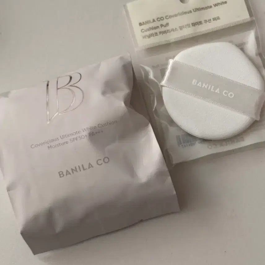 [BUNJANG] Banila Co. Covericious Ultimate White Cushion Moisture Refill (Ivory 21) / (미개봉)바닐라코 커버리셔스 얼티밋 화이트 쿠션 모이스처21아이보리 리필