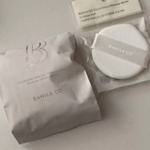 [BUNJANG] Banila Co. Covericious Ultimate White Cushion Moisture Refill (Ivory 21) / (미개봉)바닐라코 커버리셔스 얼티밋 화이트 쿠션 모이스처21아이보리 리필