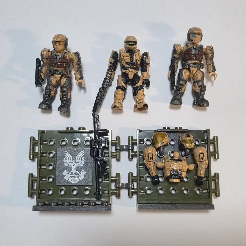 [BUNJANG] Mega Bloks Halo UNSC Unit Set 97027 / 헤일로 메가블럭 UNSC 유닛 세트 97027