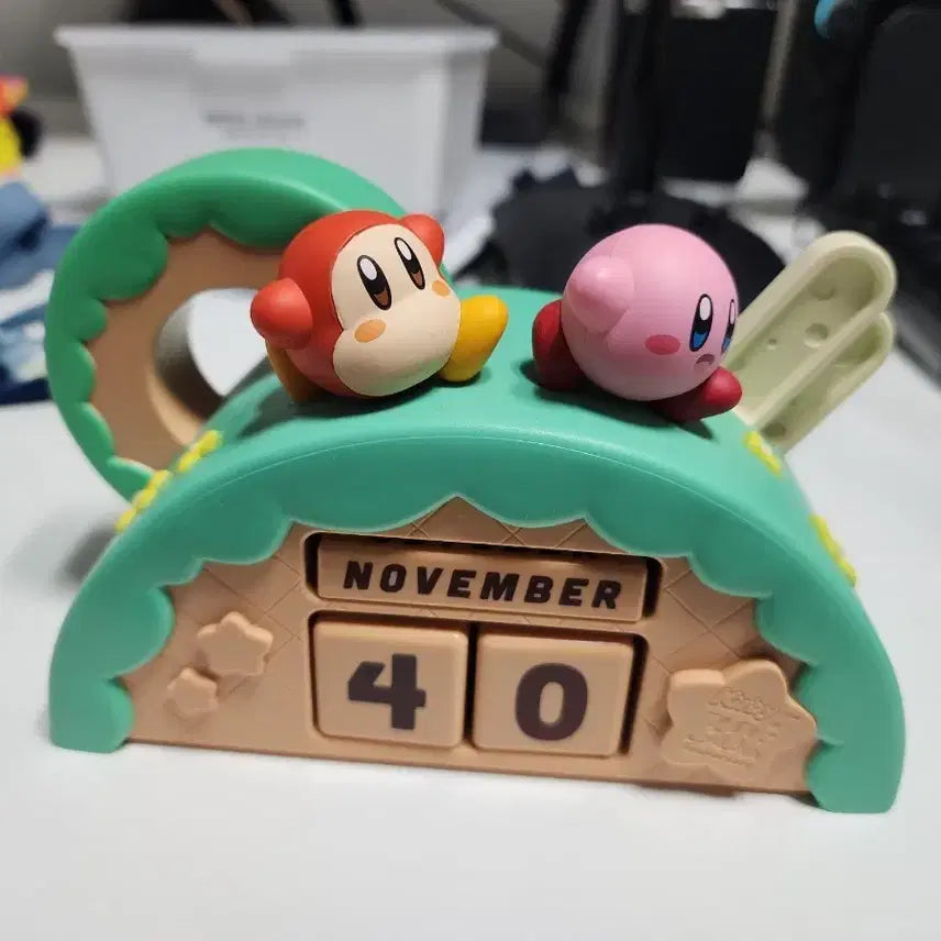 [BUNJANG] Kirby 30th Anniversary Ichiban Kuji Last One Prize Toy-Type Perpetual Calendar / 커비 30주년 이치방쿠지 라스트원상