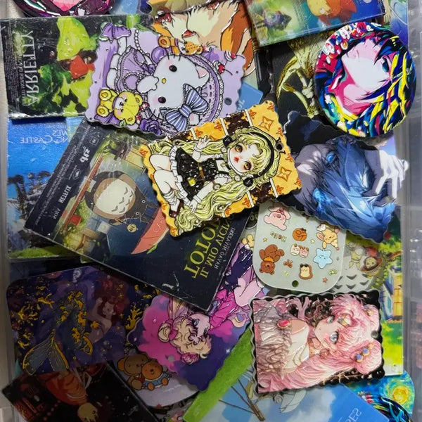 [BUNJANG] Random Acrylic Charms Assortment / 랜덤 아크릴 파츠
