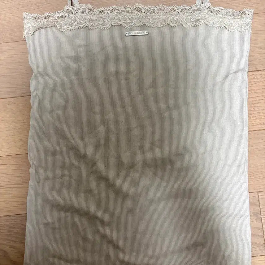 [BUNJANG] Bohemian Seoul Lace Sleeveless Top - Beige / [새상품] 보헴서 레이스 슬리브리스 나시 베이지 보헤미안서울