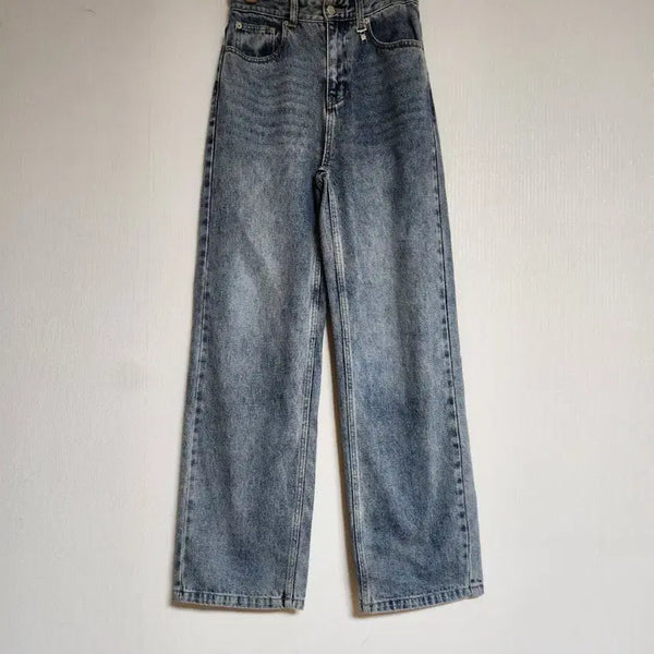 [BUNJANG] OIOI 2024 Denim Wide Long Pants (Size 26-27) / oioi오아이오아이2024데님 와이드 롱팬츠26~27
