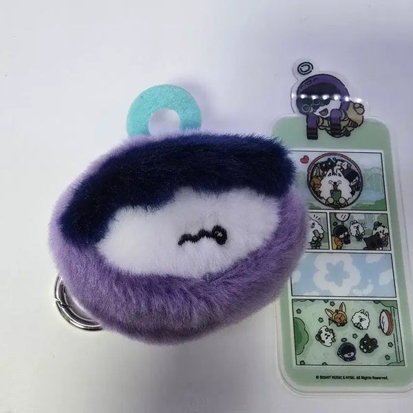[BUNJANG] TXT Huening Kai Horn Bat Keyring Bookmark Set / 흠냐링페이스키링책갈피세트휴닝카이 뿔바투 투바투  txt