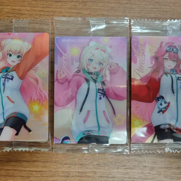 [BUNJANG] Hololive Production Holo-Wease Vol. 5 Set of 3 Cards / 홀로라이브 프로덕션 웨하스 Vol.5 3종