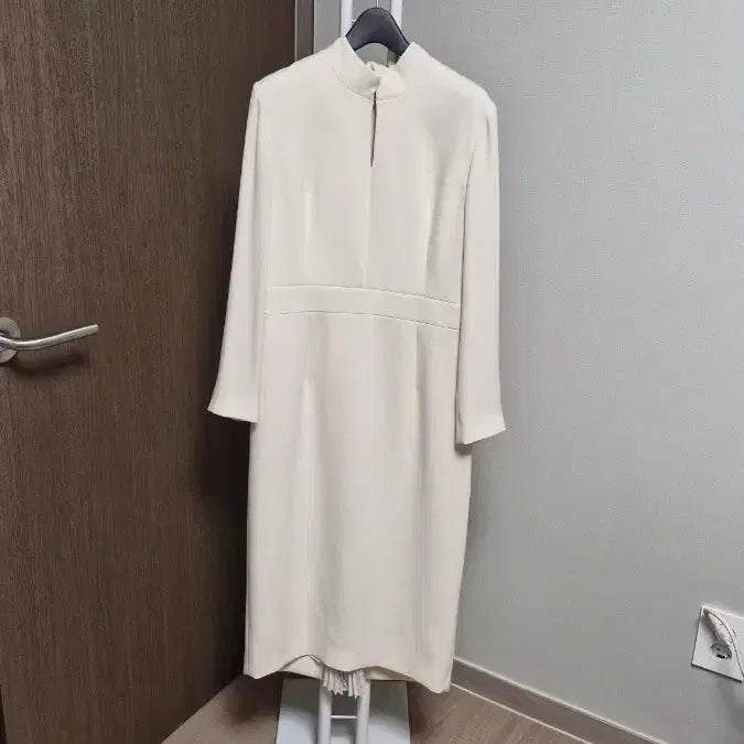 [BUNJANG] MICHAA Ivory Formal Long Dress / 미샤MICHAA(55) 아이보리 하객룩 예복 롱원피스