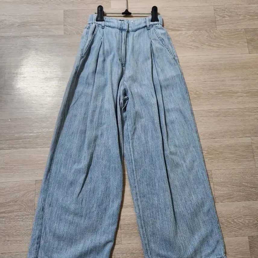 [BUNJANG] SJ.SJ Wide Denim Pants / sjsj 와이드 데님 팬츠