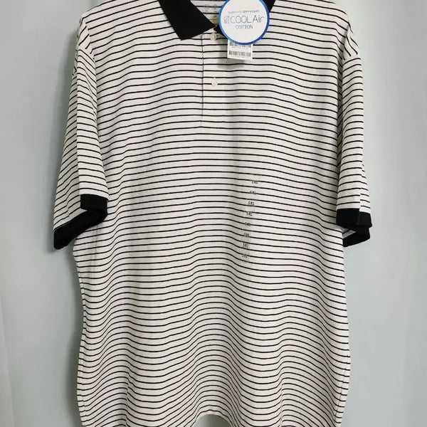 [BUNJANG] TOPTEN Cool Air Cotton Pique Polo Shirt 5XL / [ 5XL , 새상품 ] 탑텐 쿨에어 코튼 피케 폴로셔츠