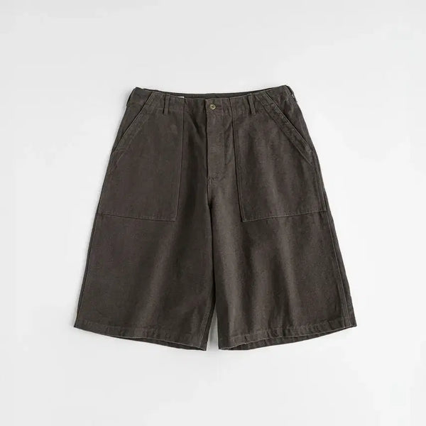[BUNJANG] BEHAVE Dark Brown Utility Shorts / 새상품) 비헤비어 다크브라운 퍼티그 팬츠 쇼트 쇼츠 반바지
