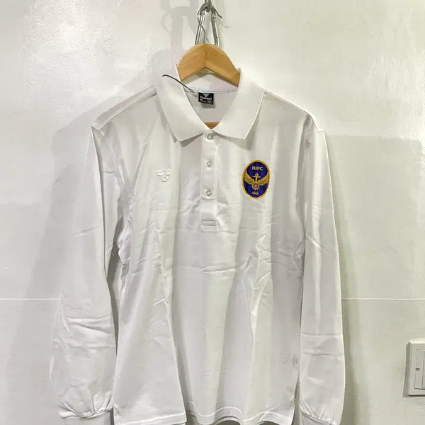 [BUNJANG] Incheon United Hummel Long Sleeve Polo T-Shirt (Player Issued) XL / 인천유나이티드 (새상품) 선수지급용 긴팔폴로티 pk티셔츠 XL 험멜