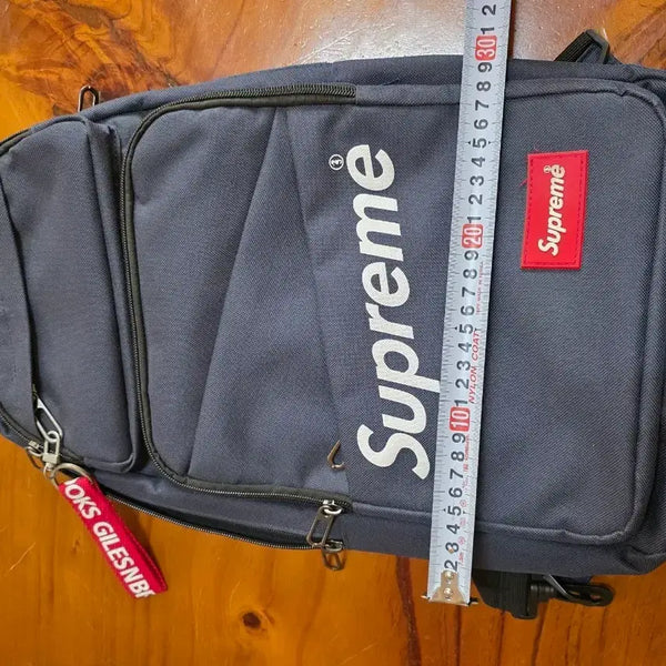 [BUNJANG] Supreme Cross Bag Navy / 슈프림 크로스백 네이비