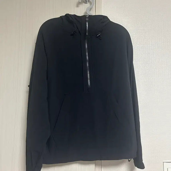 [BUNJANG] National Geographic Black Anorak Jacket XS / 내셔널지오그래픽 점퍼 XS