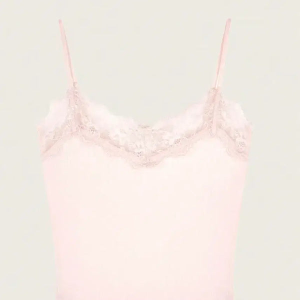 [BUNJANG] Clishir Cream Donut Sleeveless Baby Pink / 클리시어 크림도넛 슬리브리스 베이비 핑크