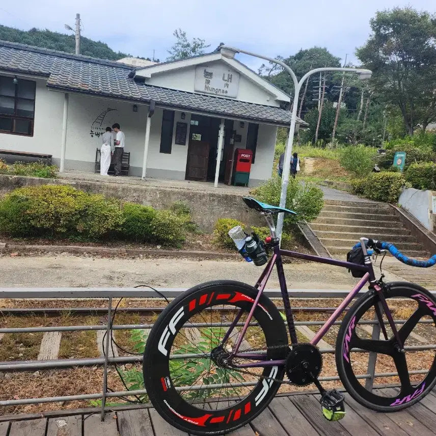 [BUNJANG] Crazyzero Low Single Gear Fixie Bike / 경륜픽시 완차판매