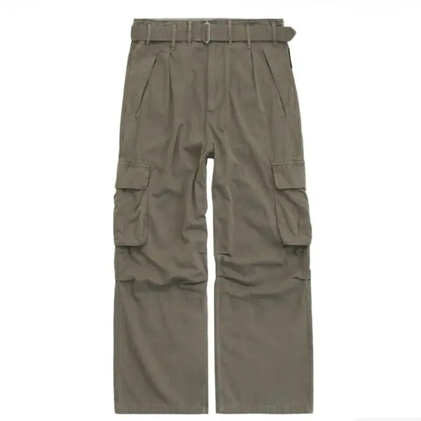 [BUNJANG] Polytre Belted Cargo Deep Beige Pants / [4]폴리테루 벨티드 카고 딥베이지