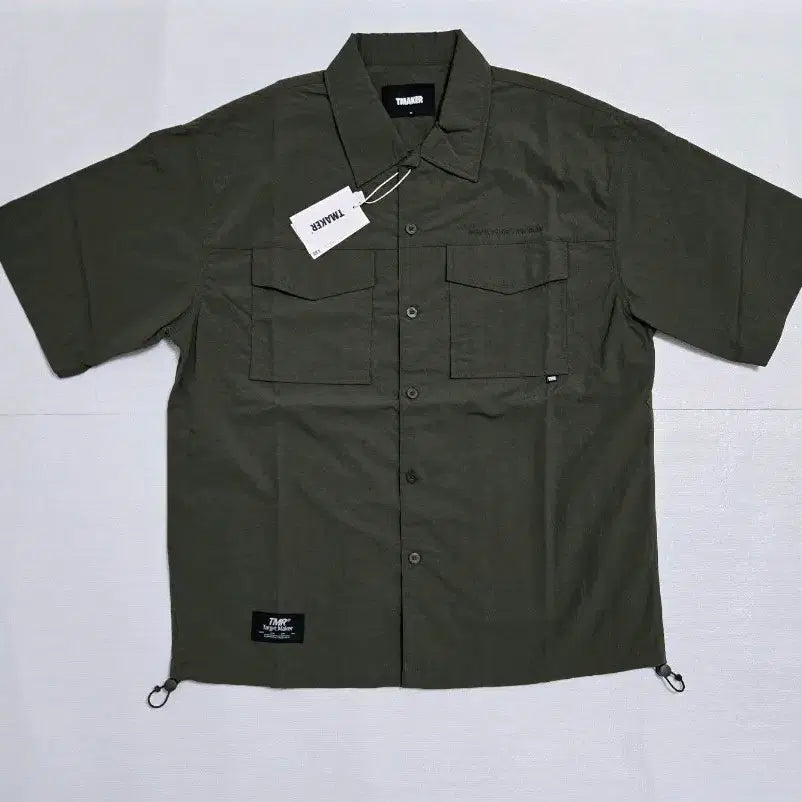 [BUNJANG] TMAKER Short-Sleeve Windbreaker Shirt / TMAKER 반팔 바람막 셔츠 새상품