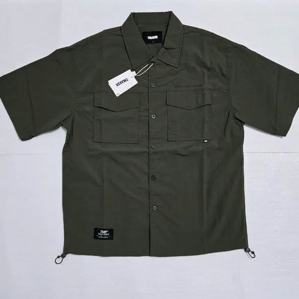 [BUNJANG] TMAKER Short-Sleeve Windbreaker Shirt / TMAKER 반팔 바람막 셔츠 새상품
