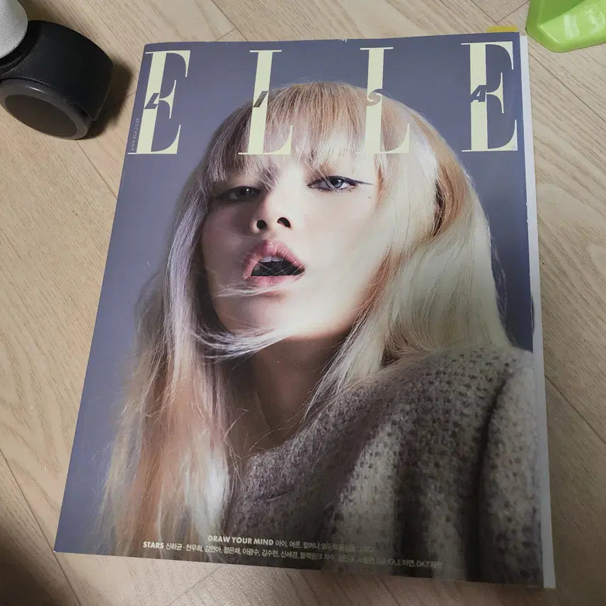 [BUNJANG] Elle Fashion Magazine featuring Shin Ha-kyun, Chun Woo-hee, Kim Yuna, Kim Soo-hyun, Jisoo, Kim Min-kyu, Jaechan, Noh Sang-hyun, Miyeon / 신하균 천우희 김연아 김수현 지수 김민규 재찬 노상현 미연 패션잡지 엘르