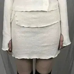 [BUNJANG] Belliar Knit Dress / 교신 벨리아르 니트 (하객룩 피로연 돌잔치 파티룩 클럽룩 원피스 발레코어