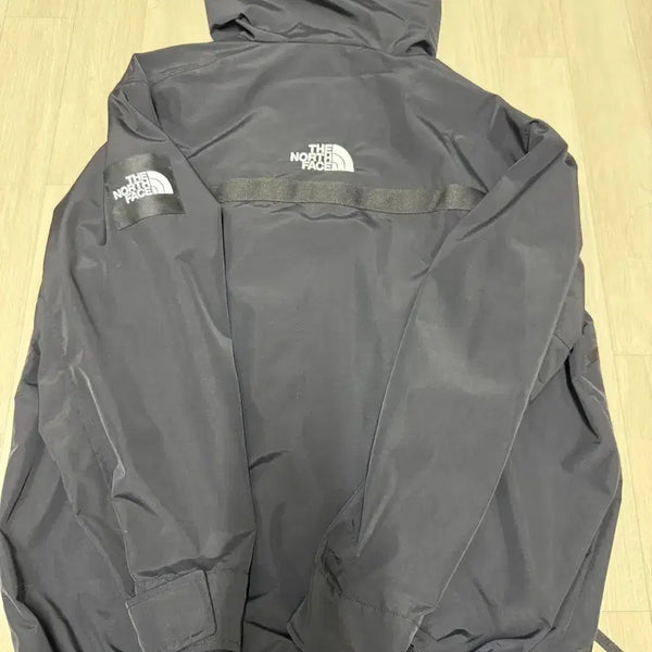 [BUNJANG] The North Face White Label Steep Jacket Black Center Logo L / 노스페이스 화이트라벨 바람막이 L 센터로고 스팁자켓 블랙