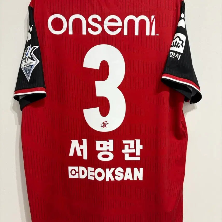 [BUNJANG] Bucheon FC 2023 Home Signed Jersey XL / 2023 부천FC 홈 서명관 유니폼 XL