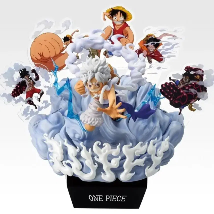 [BUNJANG] One Piece Luffy Ichiban Sho Lottery D Prize Figure & H Prize Magnets Set / 원피스 루피 제일복권 D상 + H상 4개
