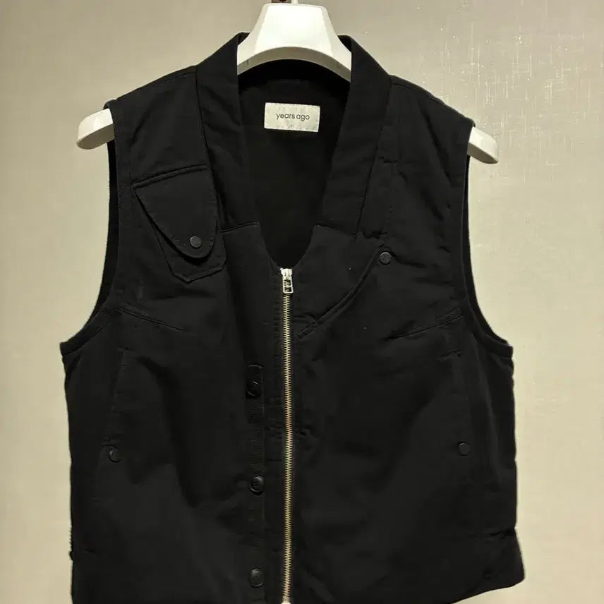 [BUNJANG] Years Ago Vest Black / 2) 이얼즈어고 베스트 vest 조끼 블랙