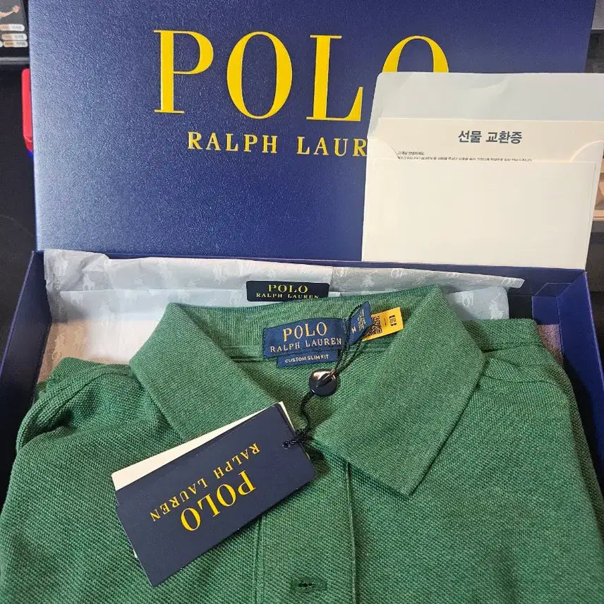 [BUNJANG] Polo Ralph Lauren Custom Slim Fit Polo Shirt / 폴로 랄프로렌 카라티 커스텀슬림핏 M