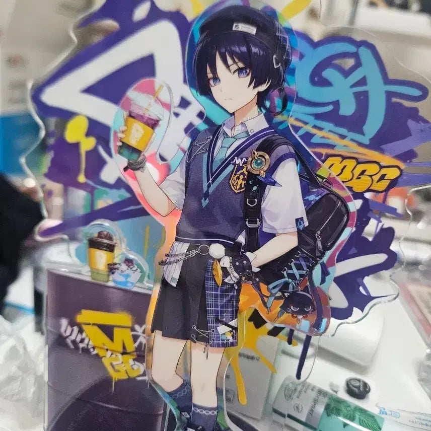 [BUNJANG] Genshin Impact Mega Coffee Collaboration Wanderer Acrylic Stand / 원신 메가커피 콜라보 방랑자 아크릴 스탠드