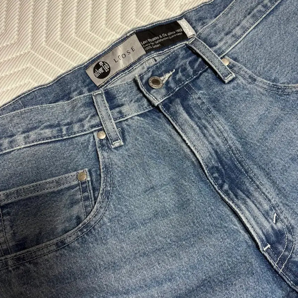 [BUNJANG] Levi's SilverTab Loose Fit Denim Jeans / 리바이스 실버탭 루즈핏 데님