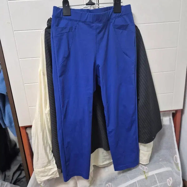 [BUNJANG] Blue Banding Sports Pants / 블루 밴딩 스포츠 팬츠(66)