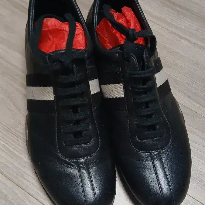 [BUNJANG] Bally Unisex Sneakers Black US 7 / 발리 남성 공용가능 스니커즈 블랙 US7 250사이즈