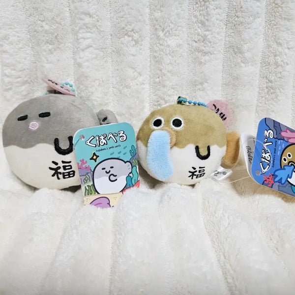 [BUNJANG] Kupa Veru Pufferfish Plush Set / [정품] 쿠파베루 어짜고... 걍 복어 인형 복들어갑니다잉~ (세트)