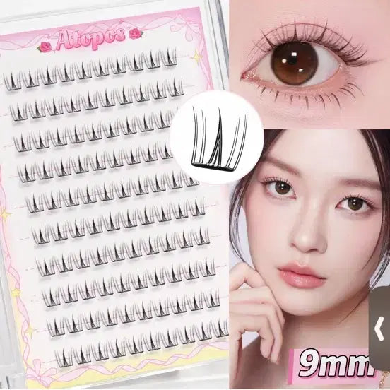 [BUNJANG] Atopos 9mm Artificial Eyelashes / 아토포스 인조 속눈썹 9mm