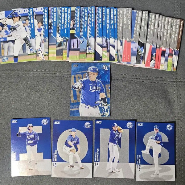 [BUNJANG] Samsung Lions 2026 KBO Card Bundle Set / 2026 kbo 삼성 라이온즈 카드  일괄 판매