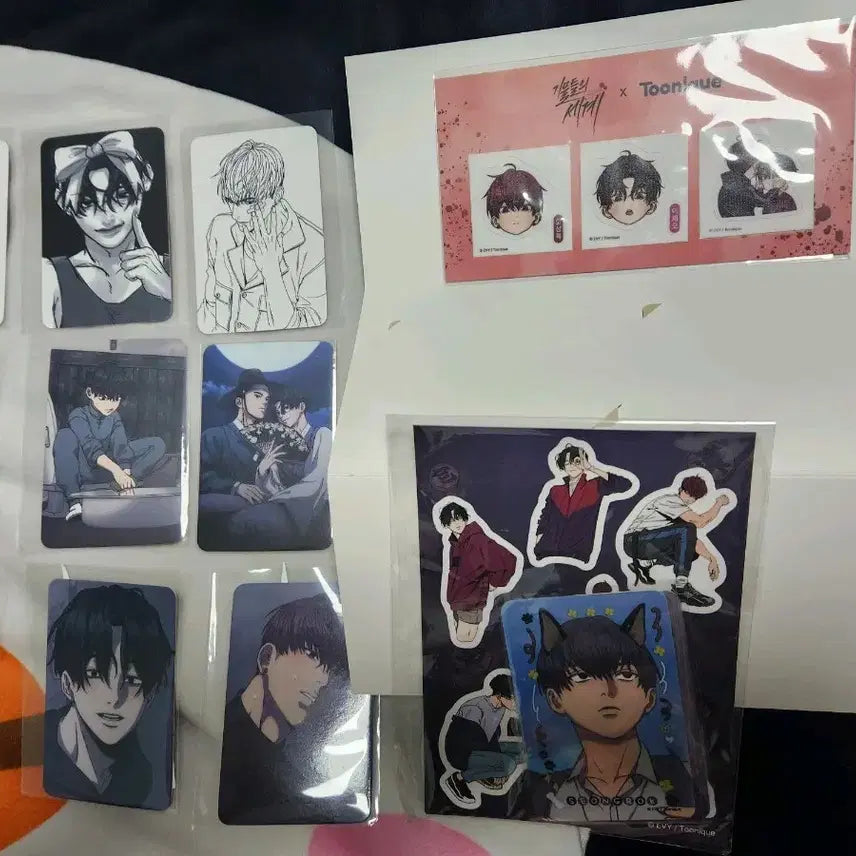 [BUNJANG] Gimuldeului Segye (World of Artifacts) Photocard, Decopic, Sticker Set (Unsealed) / 기물들의 세계 도성록 이  투니크 콜카 포토카드 방포 데코픽 스티커 개봉