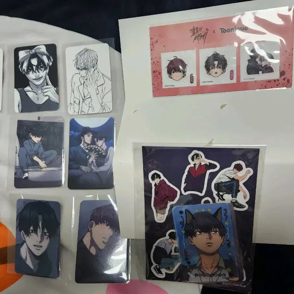 [BUNJANG] Gimuldeului Segye (World of Artifacts) Photocard, Decopic, Sticker Set (Unsealed) / 기물들의 세계 도성록 이  투니크 콜카 포토카드 방포 데코픽 스티커 개봉