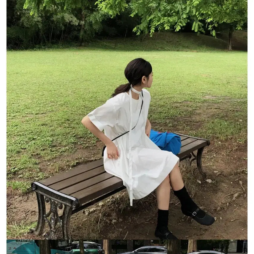 [BUNJANG] We Out Floa One-Piece Dress / 윈아웃 플로아 원피스