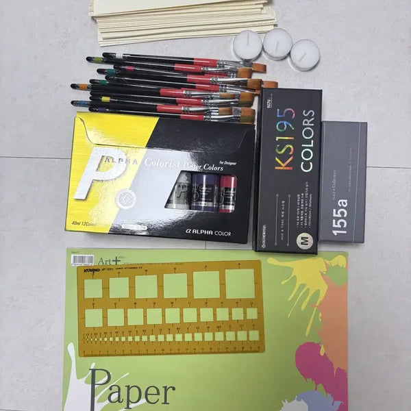 [BUNJANG] Colorist Certification Practical Exam Supplies Kit / 컬러리스트 실기 준비물