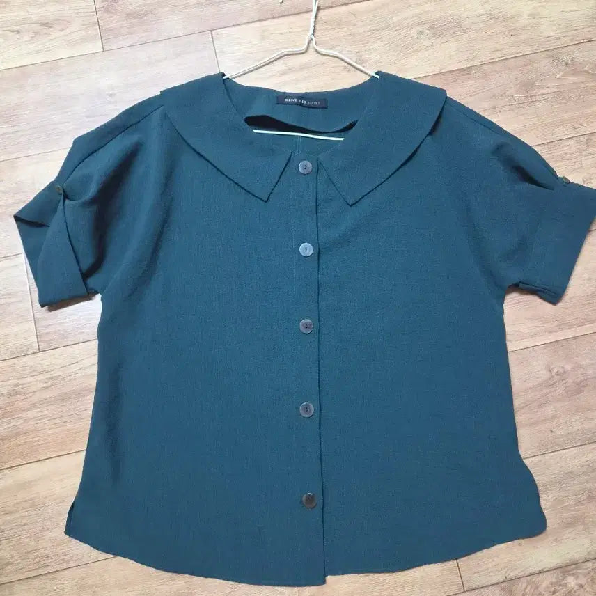 [BUNJANG] Olive des Olive Green Shirt / 올리브 데 올리브  그린 셔츠