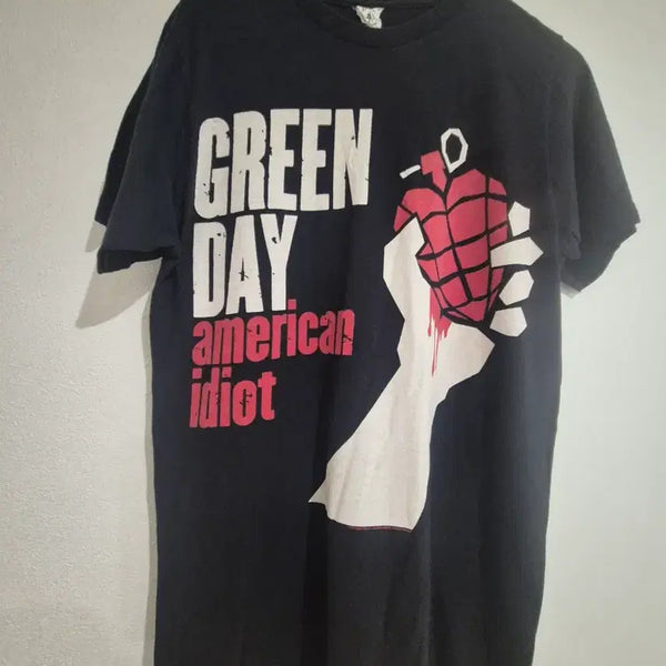 [BUNJANG] Green Day 00s American Vintage Band T-Shirt / Green day 그린데이 00s미국 빈티지 락 밴드 티셔츠 사이즈95
