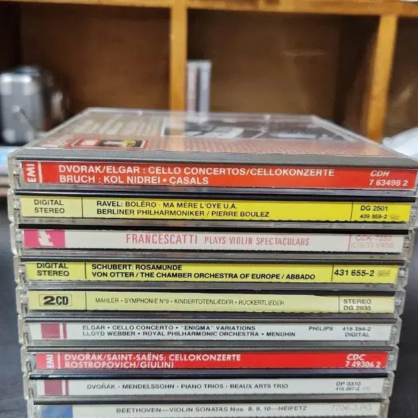 [BUNJANG] Pablo Casals Classic CD Collection (10 Discs) / 클래식 CD 10개 (Pablo Casals)