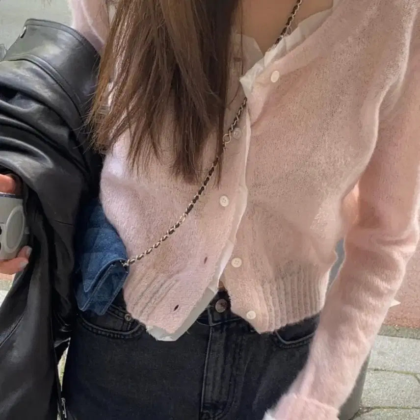[BUNJANG] Tanatt Tulip Lace Cardigan / 타낫 튤리파 레이스 가디건